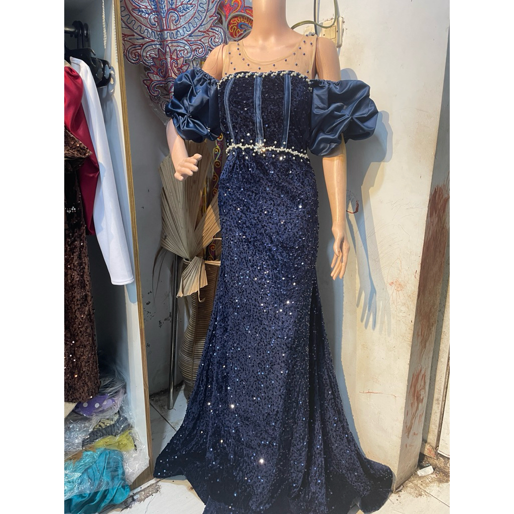 baju penyanyi duyung squin