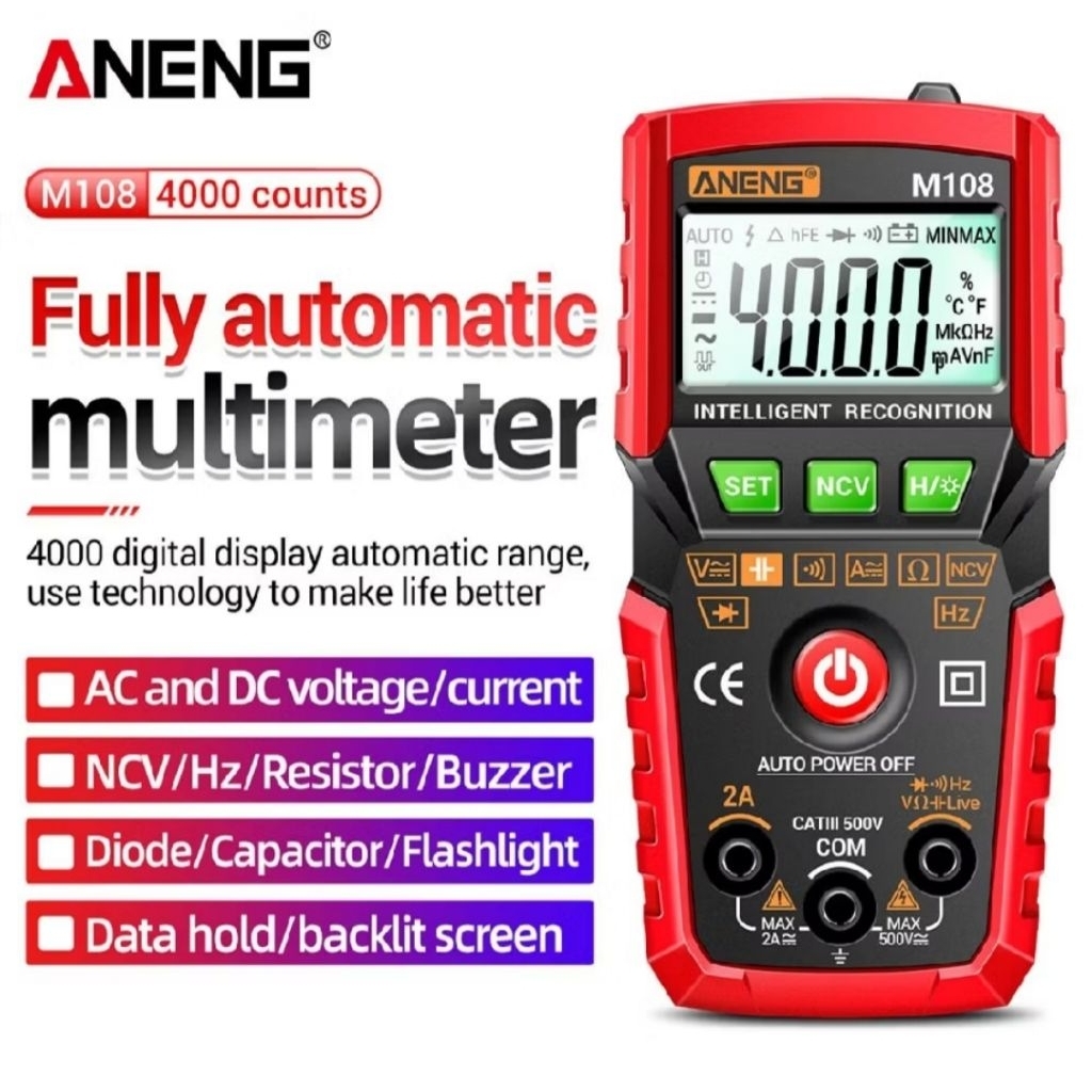Multimeter Auto ANENG M108