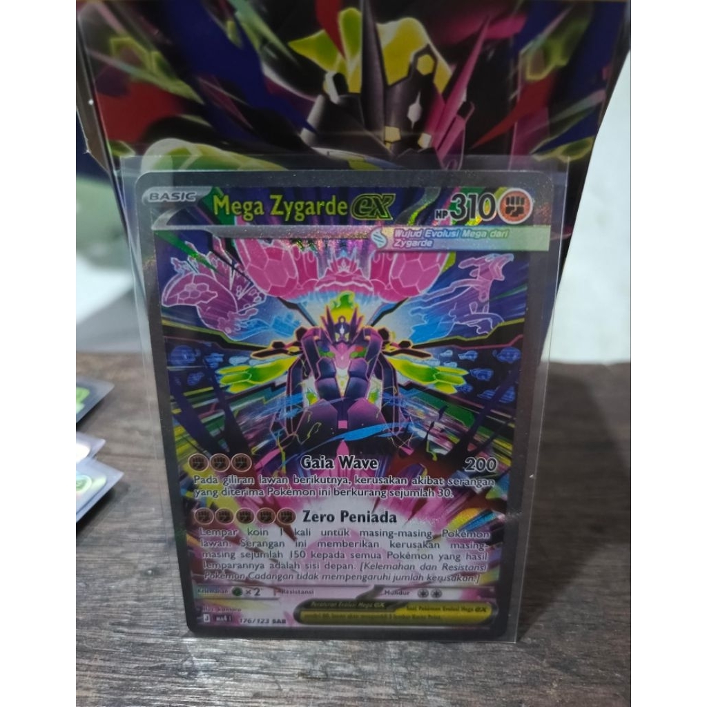 Mega Zygarde Ex - SAR || MA4 176/123 / Pokemon Indonesia