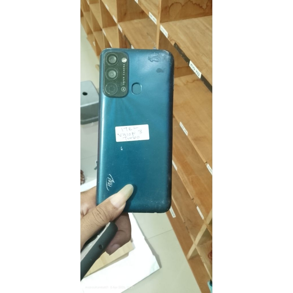 mesin itel vision 3 turbo minus lcd ram gembling