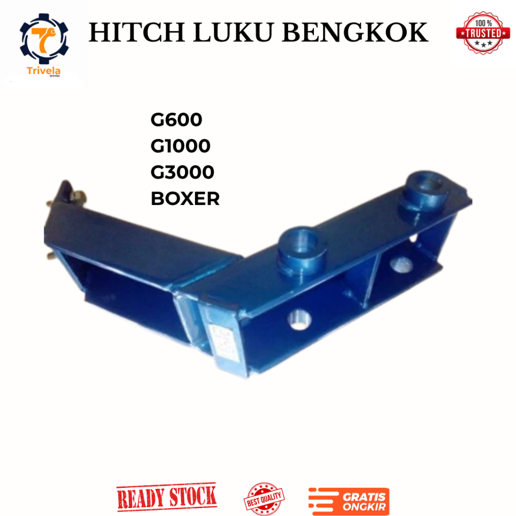 Hitch Luku Bengkok/Pengiwa/Sambungan Singkal G1000, Boxer