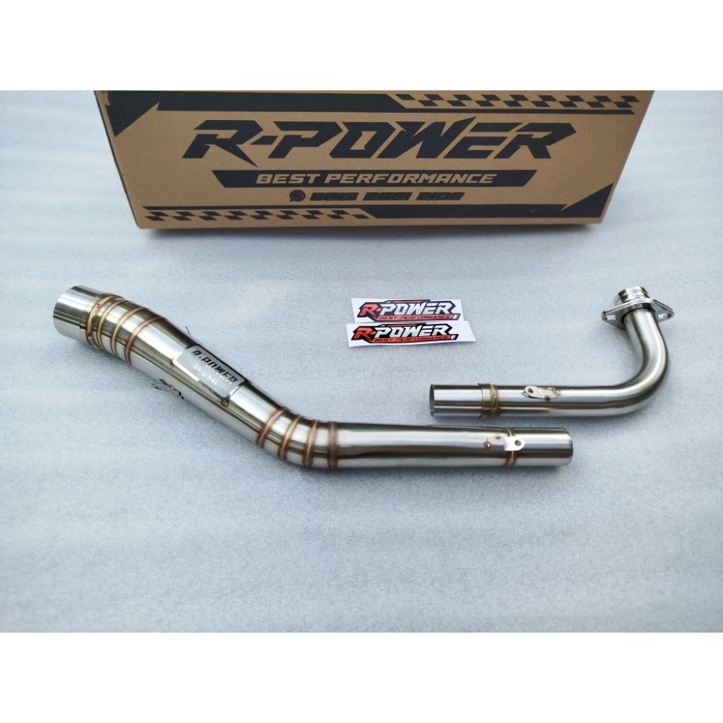 Promo Leheran Knalpot Rbt/Gtx jupiter z supra lama vega shogun revo Full Setenles . Original R-power