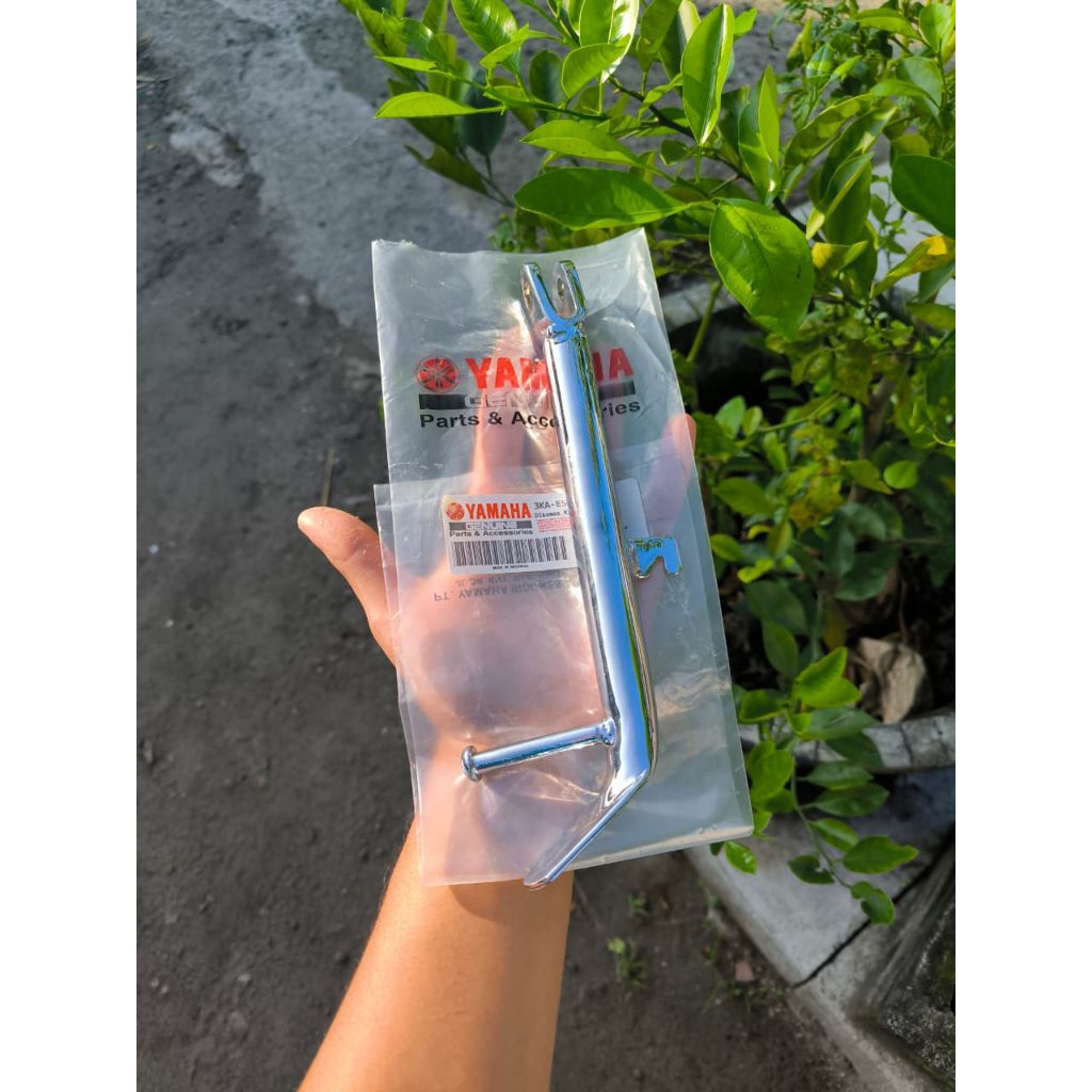 jagang samping standar samping vixion ori FINISHING CROME CELUB