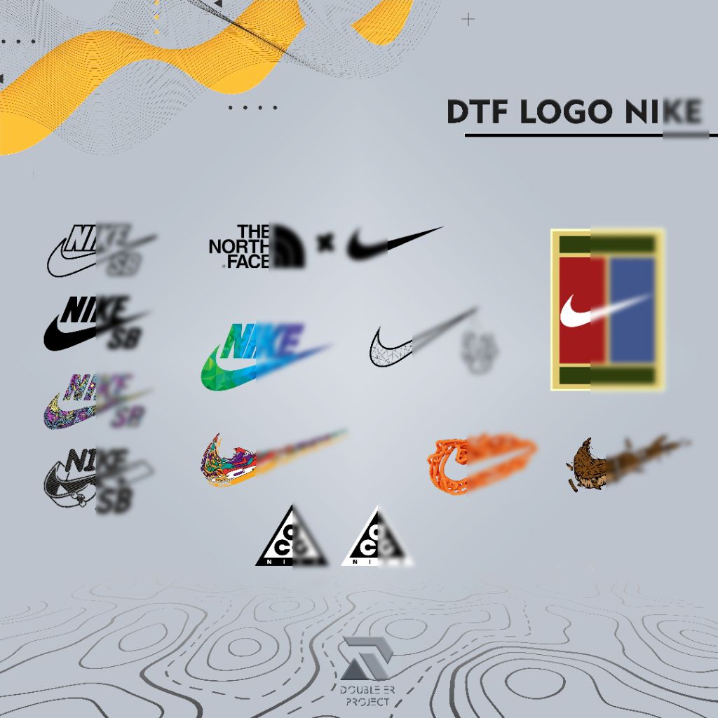 Stiker Sablon DTF Press Setrika Logo Sport