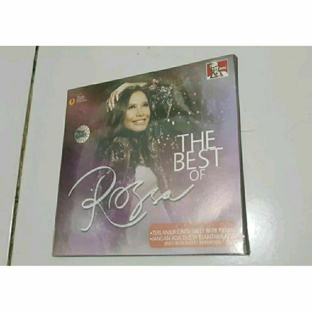 Vcd lagu / musik mp4 the best of rossa 2012 dari kfc