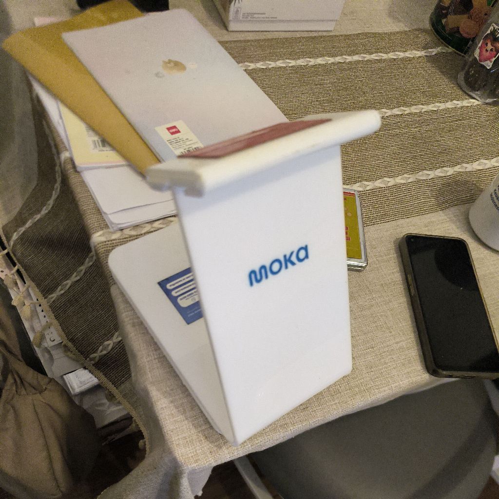 Tablet stand Moka Kasir toko seken
