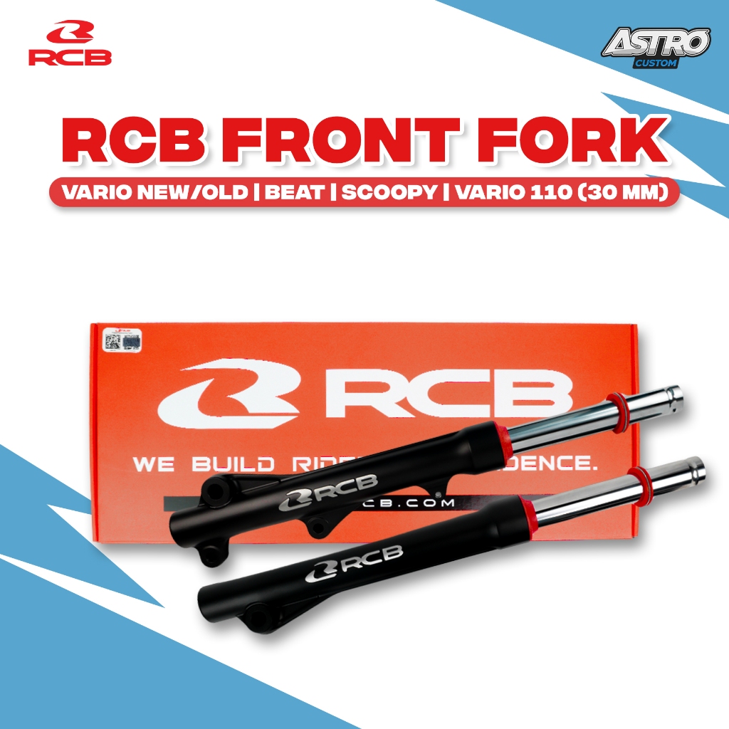 RCB Shock Depan Vario 125 150 Old New Beat Scoopy Fi ESP Deluxe Genio Vario 110 Fe Front Fork Racing