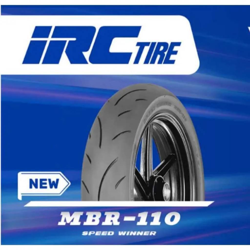 [PROMO] SNI Ban IRC MBR110 TUBELESS 100/80 , 110/80-14 , 140/70-14 Ban Motor TUBELESS SOFT COMPOUND 
