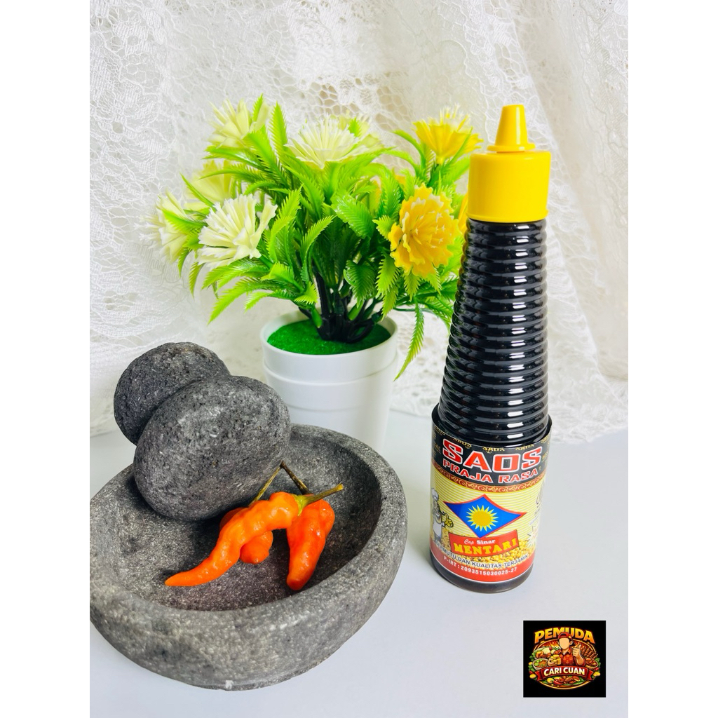 Saos Raja Rasa Cap Sinar Mentari 150ml - Halal, Lezat, Penyedap Masakan