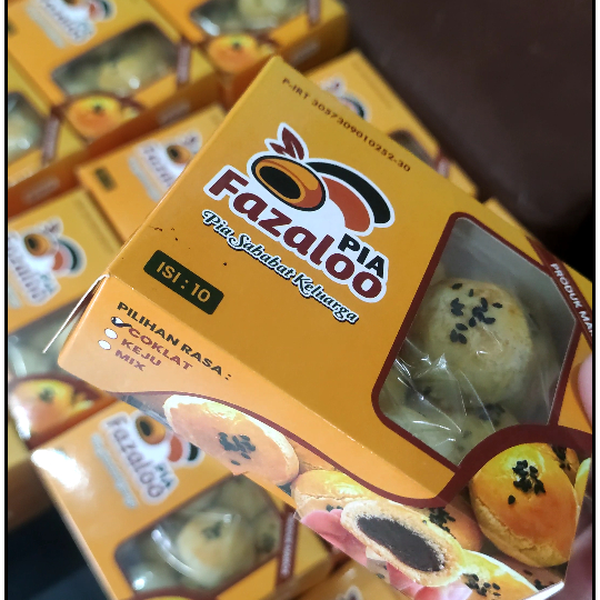 Pia Fazaloo Homemade Isi 10 - Kue Oleh-Oleh Makassar & Snack Harian
