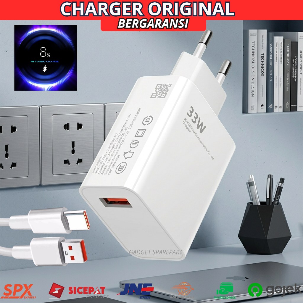 CHARGER XIAOMI 33 WATT MDY-11- EZ ORIGINAL