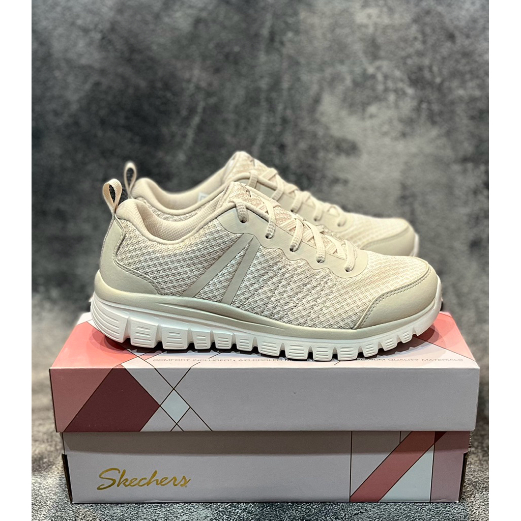Skechers Graceful Meshease Natural Women's Shoes Original