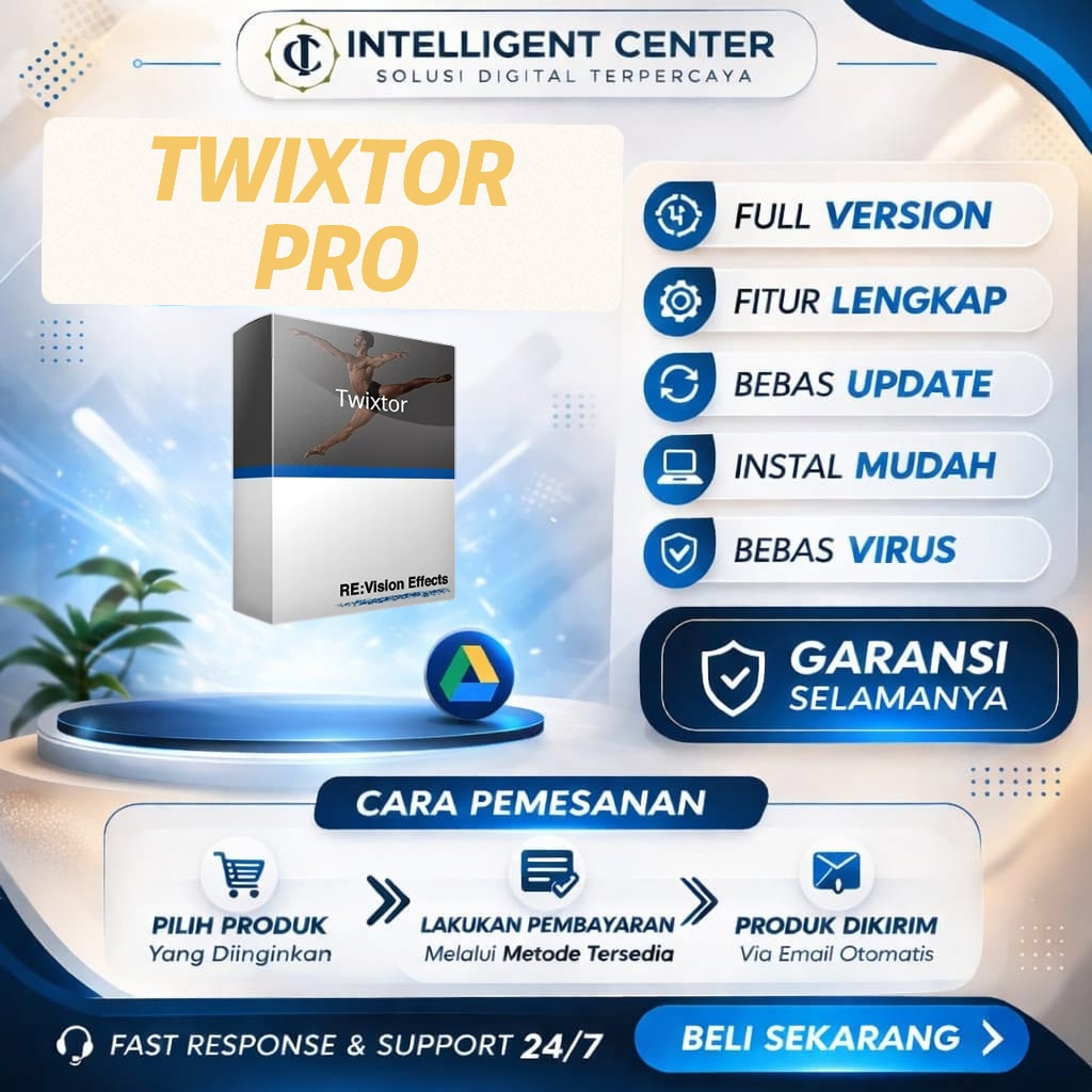 Twixtor Pro 8 Terbaru  Full Version No Trial Lifetime untuk AE & Davinci (WIN & MAC)