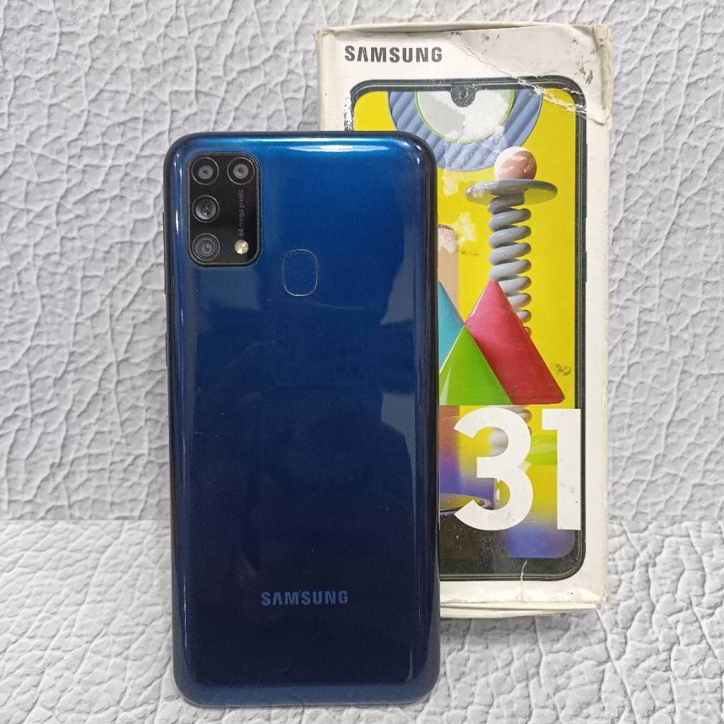 Samsung M31 6/128GB Bekas Second - Langsung Cek Deskripsi