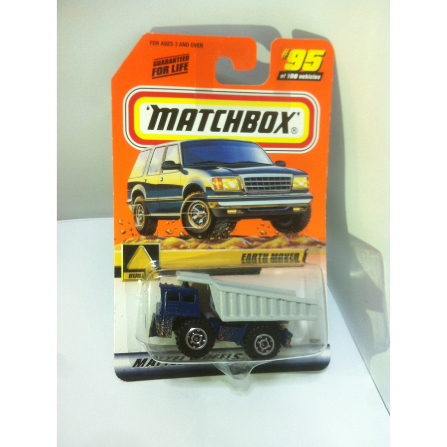 Matchbox. 2000 Build It - 95. Faun Quarry Dump Truck Earth Mover. No Matchbox 2000 Logo by MATTEL