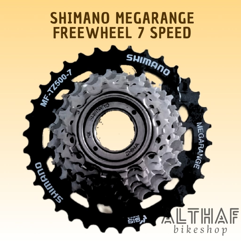 Freewheel Gear 7 Speed Shimano Megarange