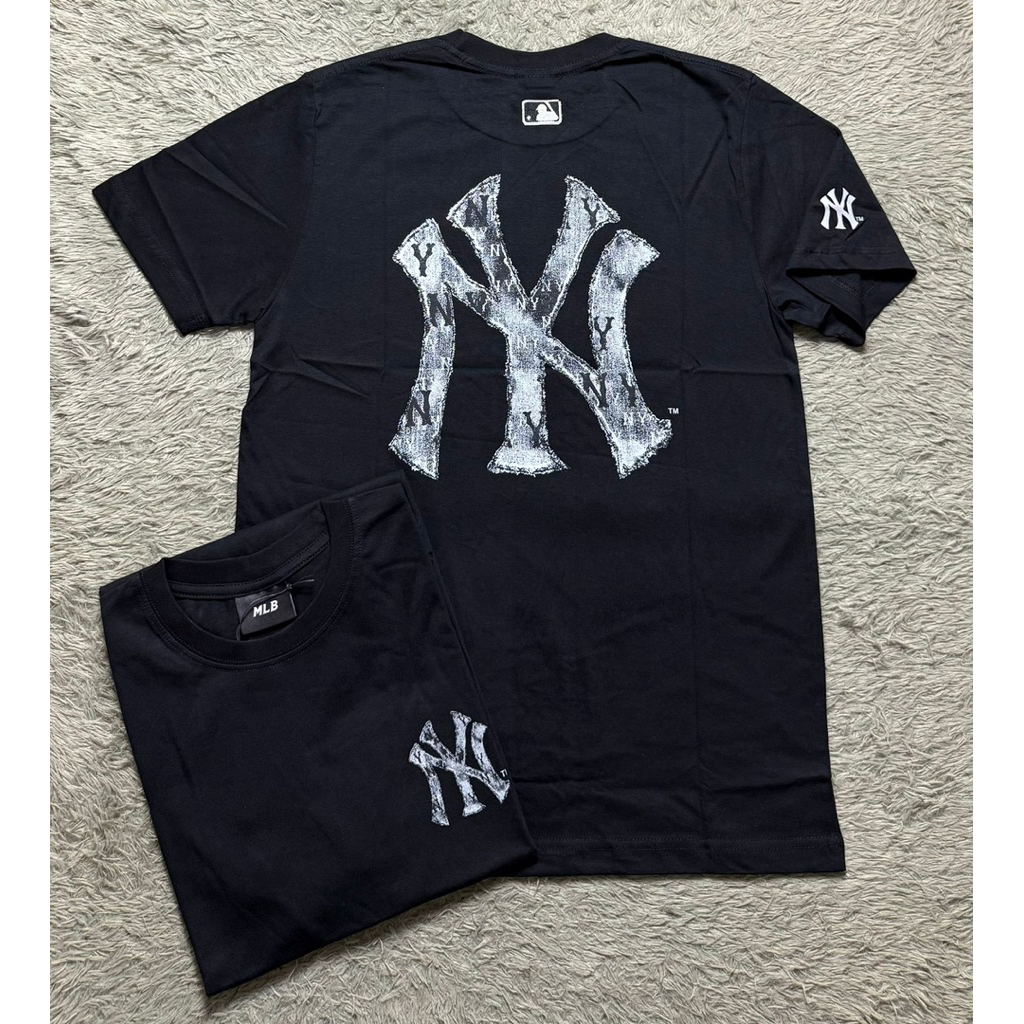 Kaos Pria MLB Sablon Lengan Premium Branded