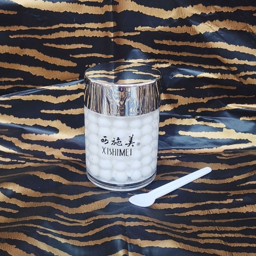 XISHIMEI Bio-Silver Ginseng Pearl Gel Cream for Whitening & Dark Spot / Krim Mutiara untuk Flek - 60