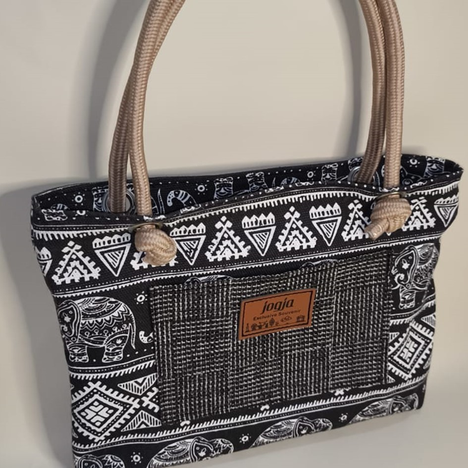 Tas Kanvas Kecil Tas Jinjing Kanvas Tas Jogja Tas Souvenir Oleh Oleh Jogja by Djokjabook