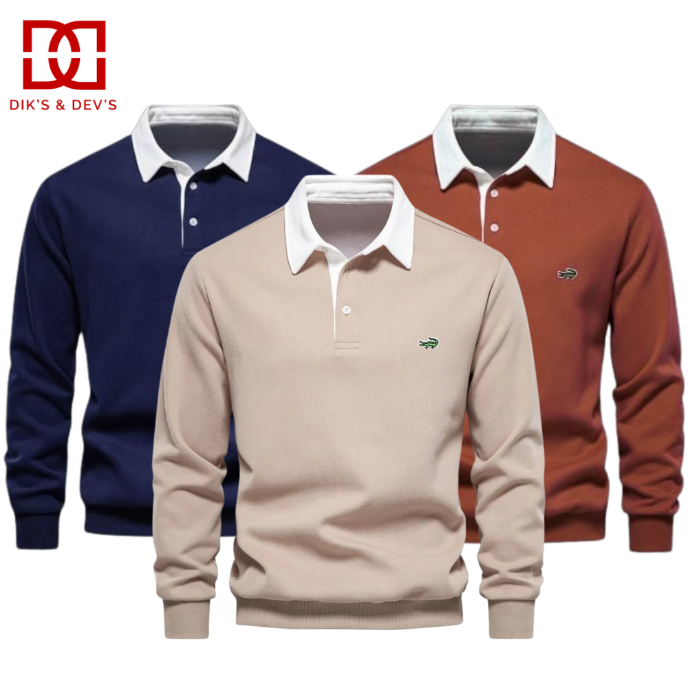 DiksnDevs Poloshirt Pria Terbaru dan Trendy / Kaos Polo Pria Wanita Ekslusive dan Elegan