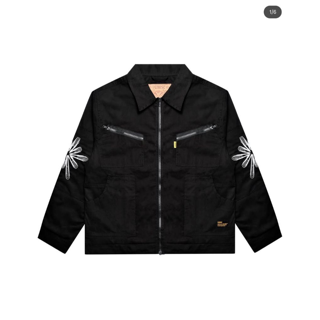 WORK JACKET VEARST JEANS GROTTER BLACK