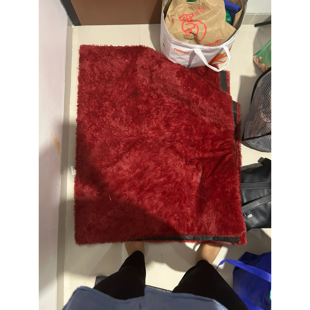 karpet bulu rasfur 160x100 cm