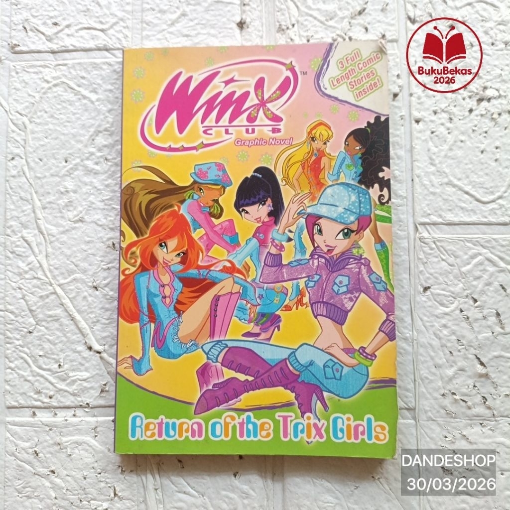 WINX CLUB Return of the Trix Girls graphic novel - Komik Warna English Bekas Preloved Chuang Yi