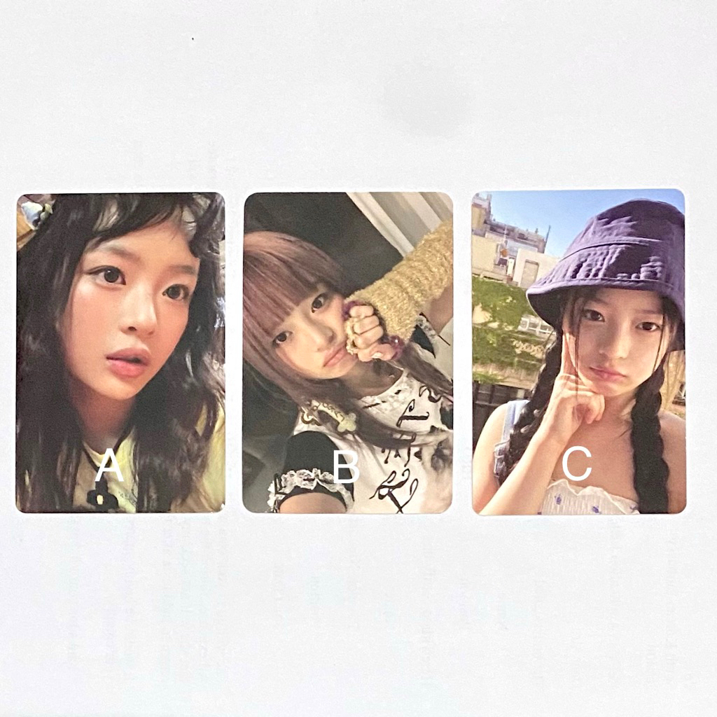 Newjeans Official NJ Photocard Hanni Bucket Hat Pc Weverse