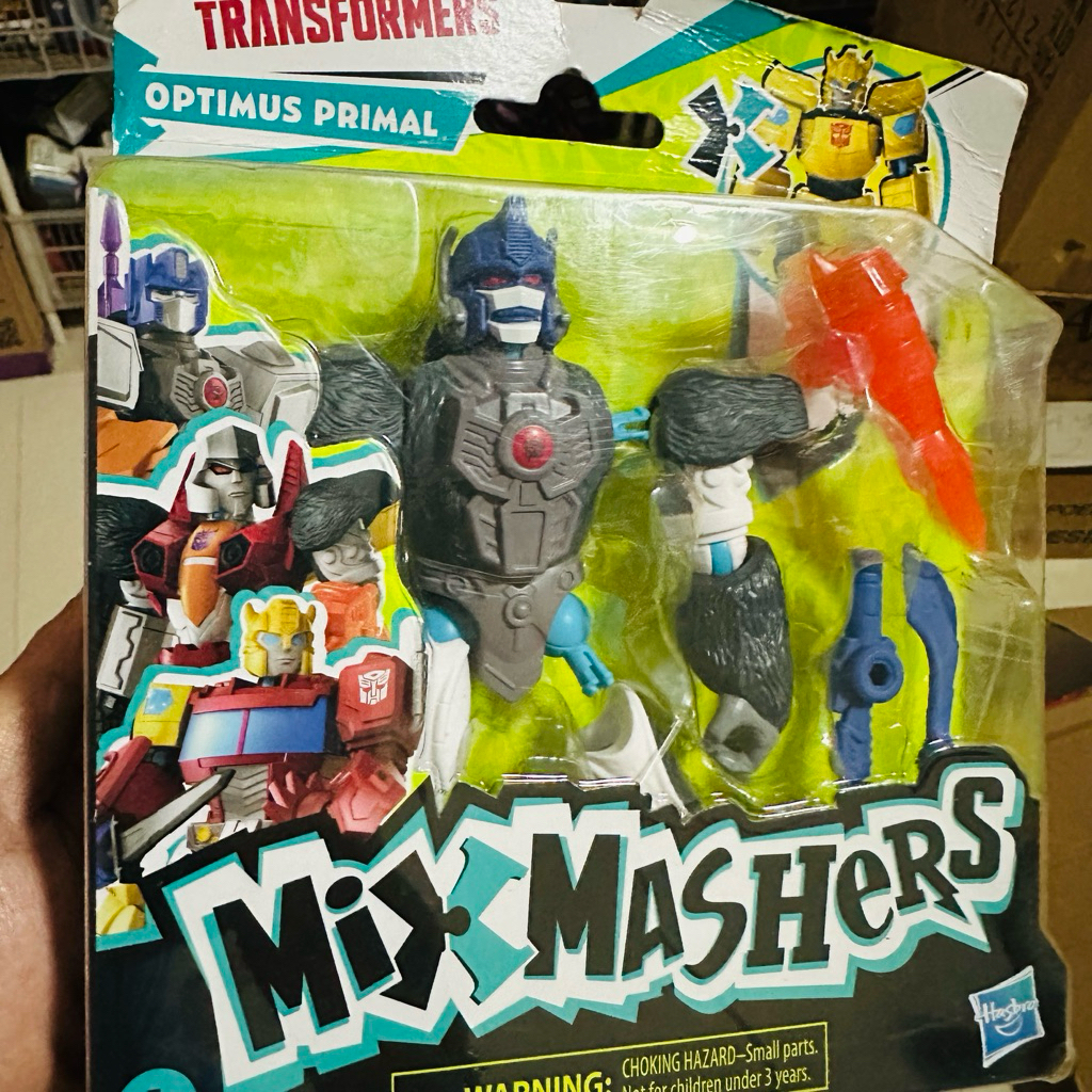 Mix Mashers Transformers Optimus Primal Robot Hasbro