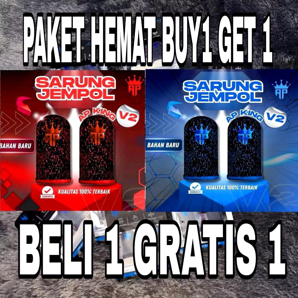 Promo Sarung Jempol Ap King V2 beli 1 gratis 1