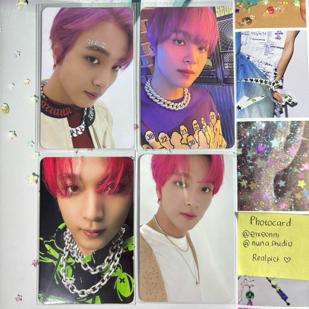 PHOTOCARD HAECHAN 2 BADDIES OFFICIAL NCT 127 FASTER VER PC ALBUM HAECHAN