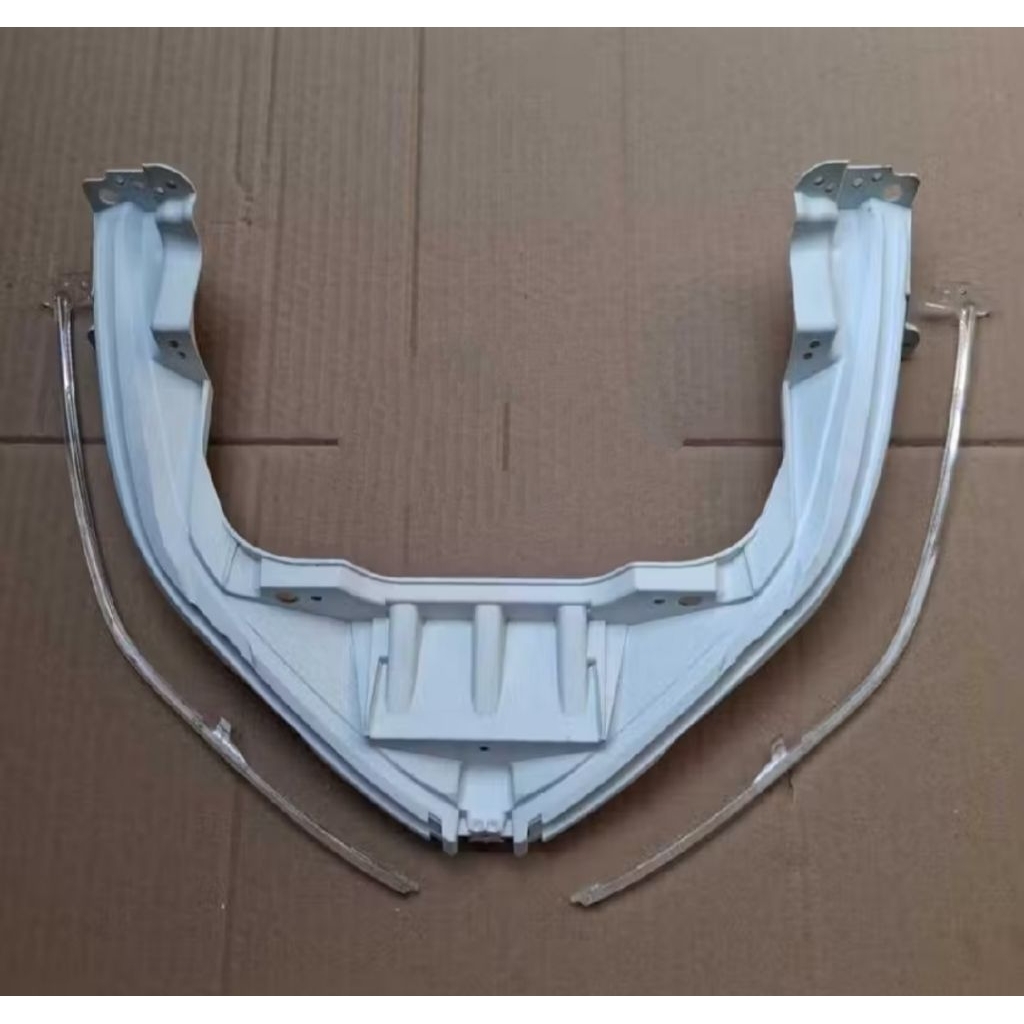 frame + aklirik lampu depan BBP - aerox new