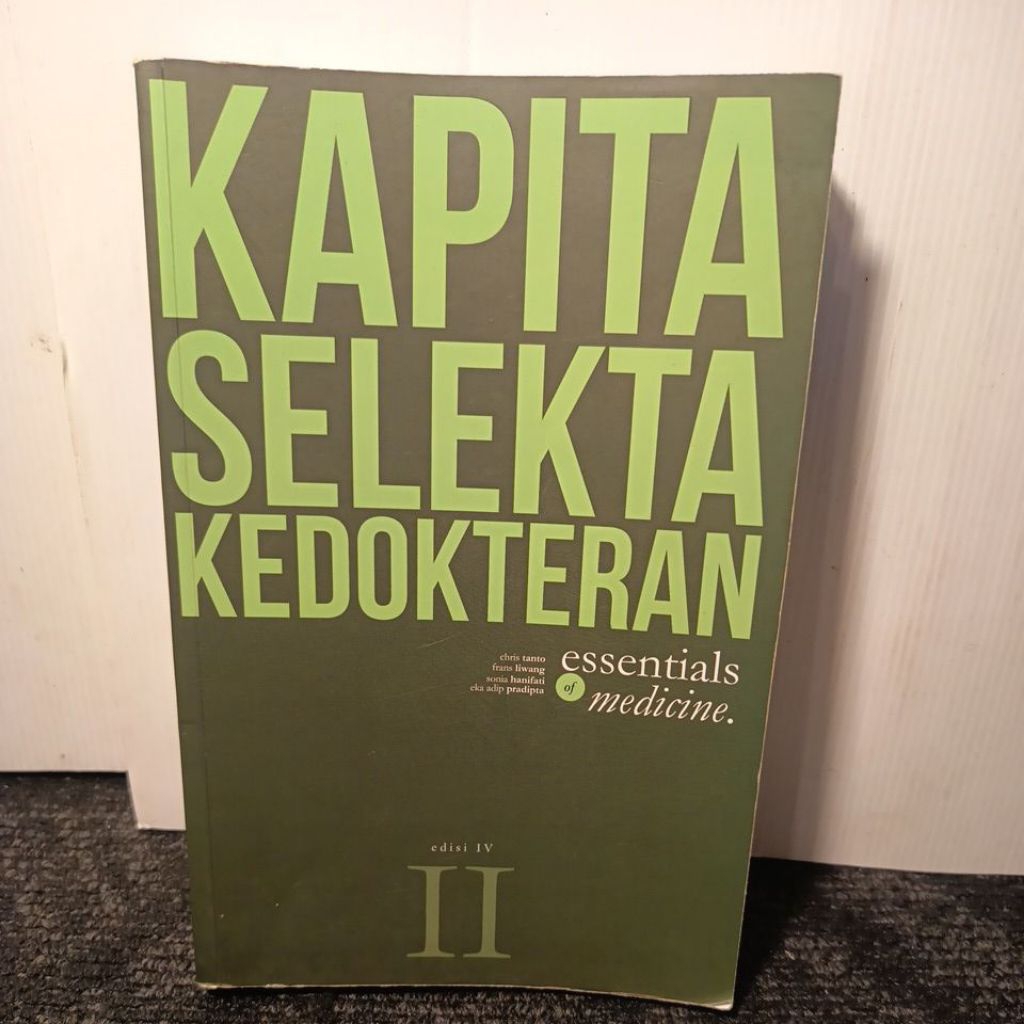 kapita selekta kedokteran edisi lV (preloved buku ori)