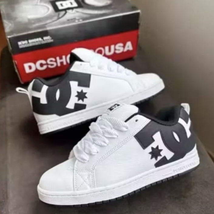 TERLARIS SEPATU DO ORIGINAL PRIA 100% DC SHOES COURT GRAFFIK SEPATU GEMUK PRIA WANITA TERBARU