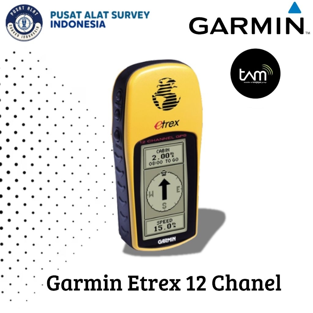 GPS Garmin Etrex 12 Channel Second / Setara dengan Etrex H