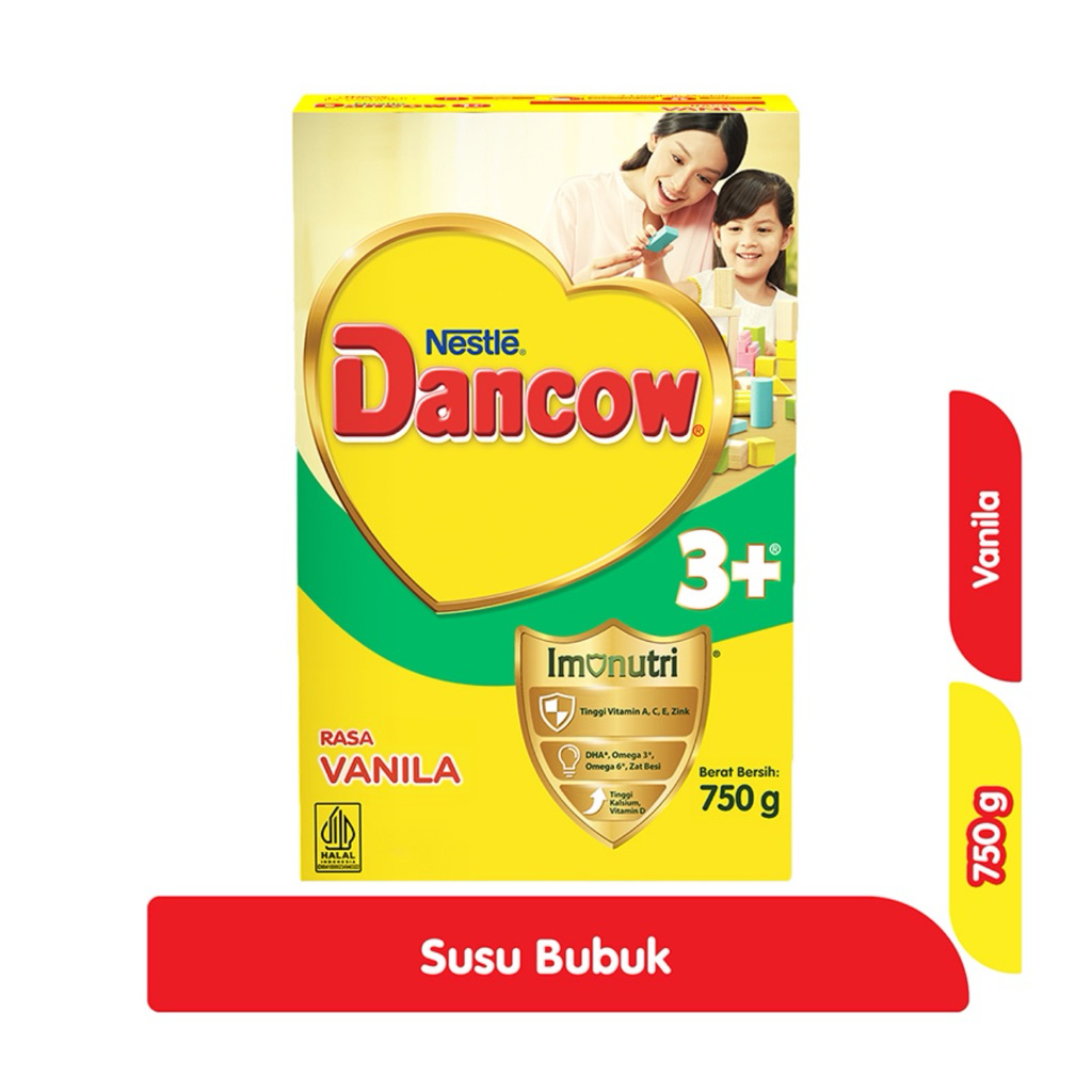 Dancow 3+ Susu Anak 3-5 Tahun Vanilla 750 g