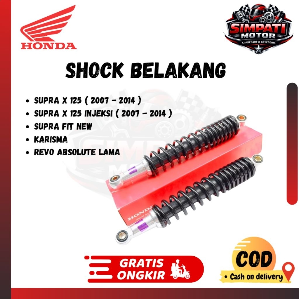 Shock Belakang Supra X 125 KTM Simpati Motor