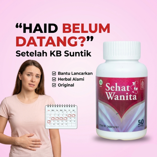 Haid Tak Kunjung Datang Setelah KB Suntik? Bantu Lancarkan Secara Alami - Sehat Wanita Asli PALING A