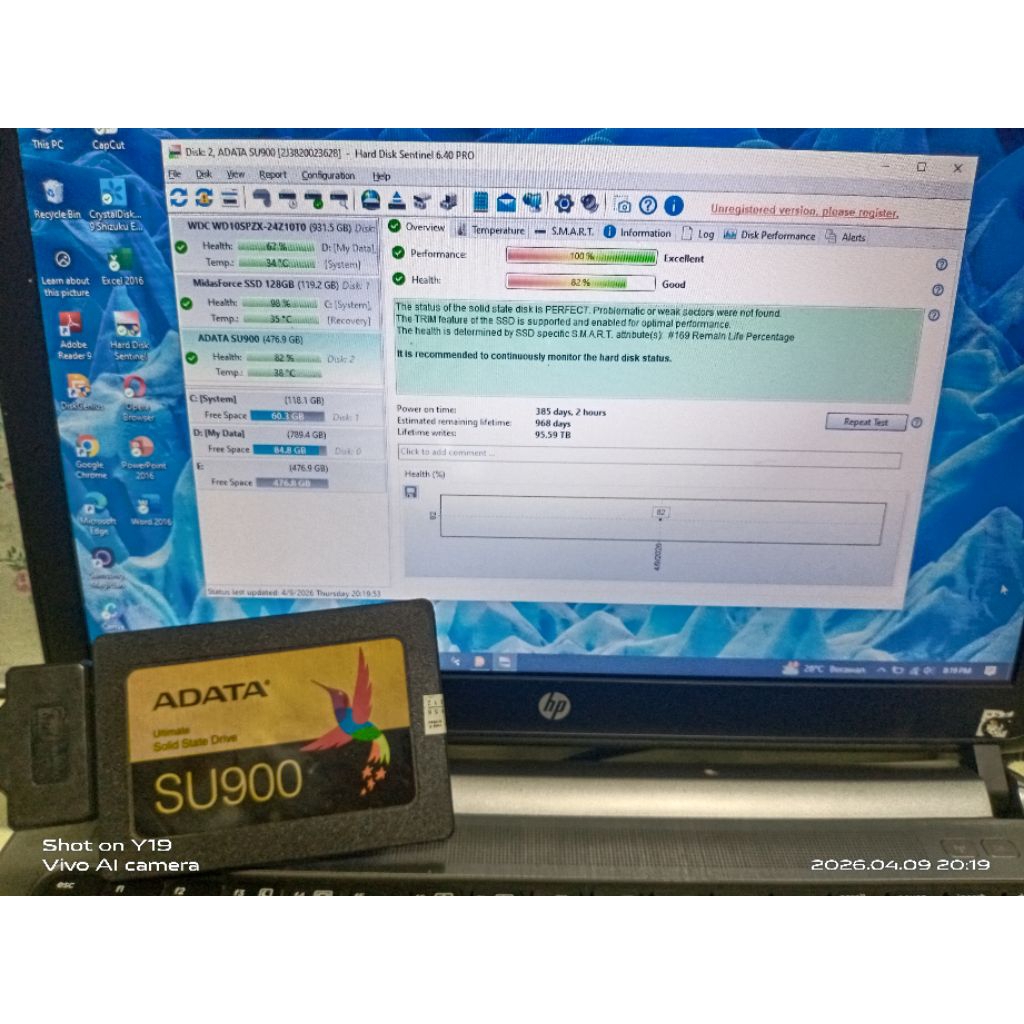 SSD Adata SU900