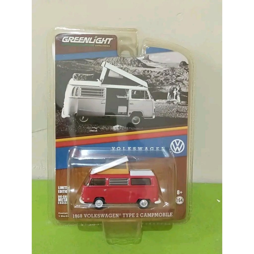 Greenlight 1968 Volkswagen Type 2 Bus Campmobile