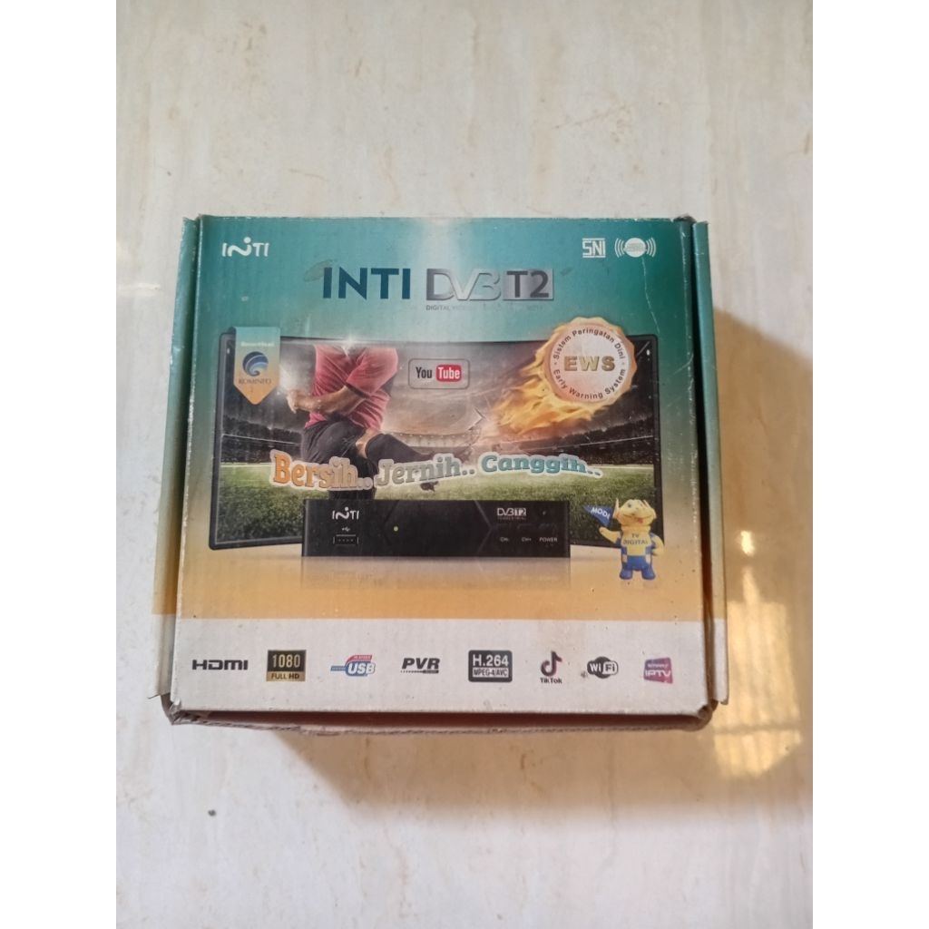 SET TOP BOX MERK INTI DV3 T2 SECOND
