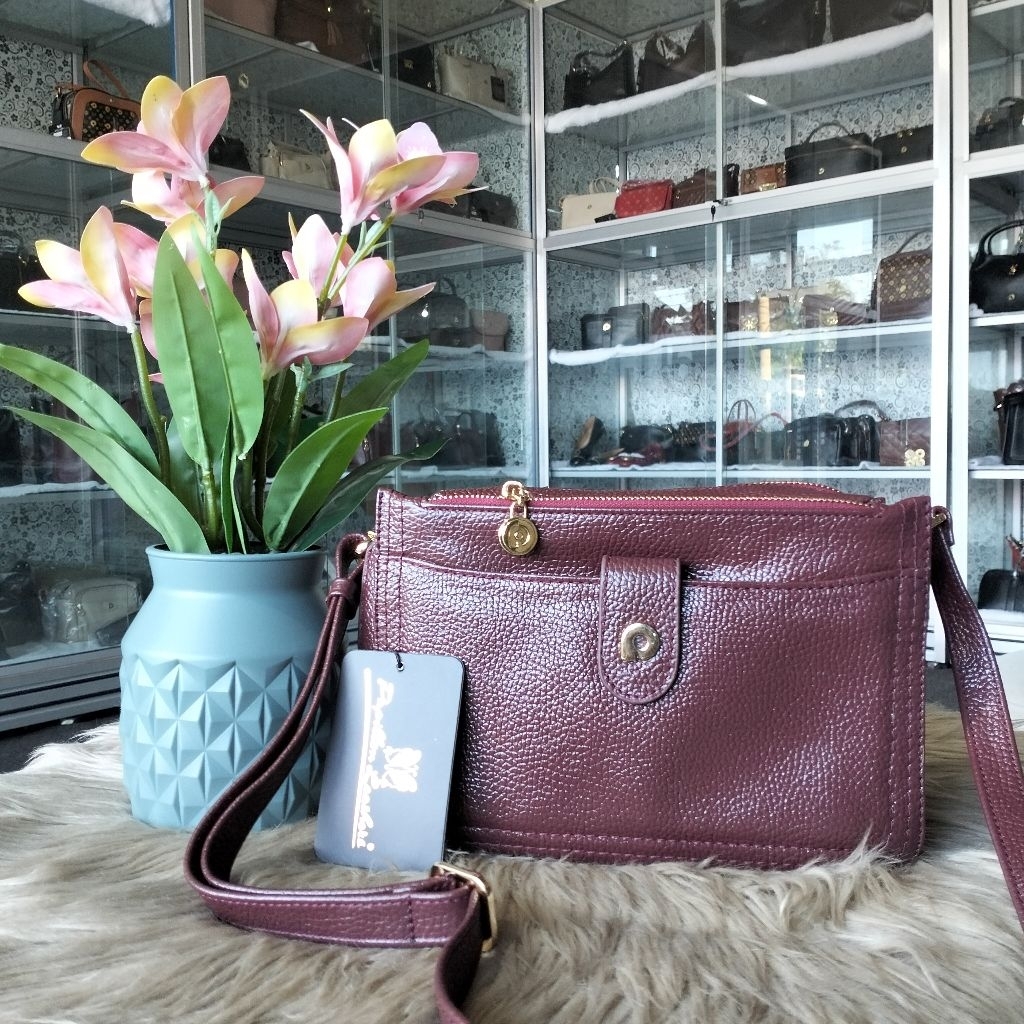 Tas papillon k3480 warna cokoren,hitam, maroon,Pemda,asem,kopi,navy