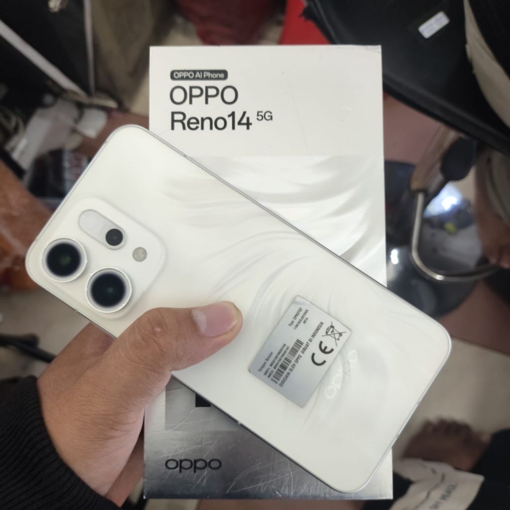 Oppo Reno 14 5G 12/256 GB Second Fullset Original