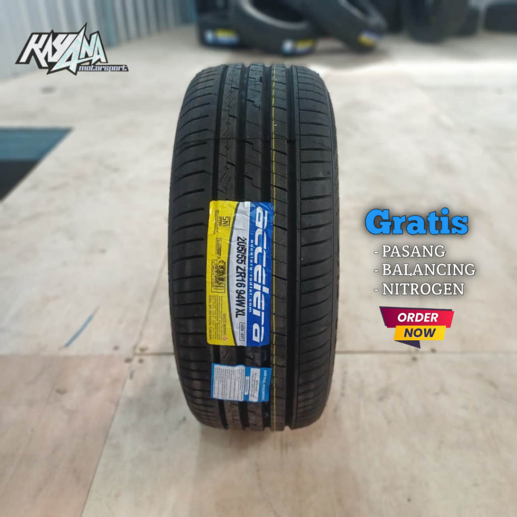 BAN 205 55 R16 ACCELERA IOTA EVT BAN MOBIL STANDART XPANDER RING 16 BAN 205/55 R16