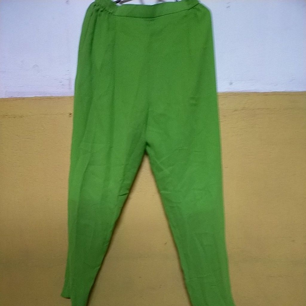 baju oneset model india warna hijau