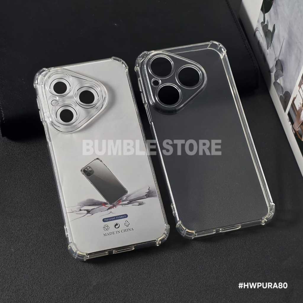 Bumble - Softcase Anticrack tebal Case Huawei Pura 80 Huawei Pura 80 Huawei Pura 80 Pro Huawei Pura 