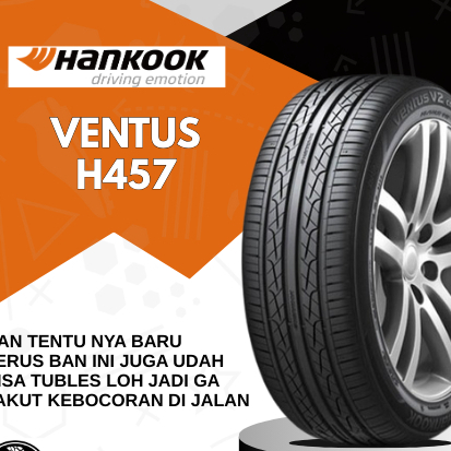 Hankook Ventus H457 Ukuran 195/55 R15 Ban Mobil Jazz Brio Yaris Vios V2 Concept