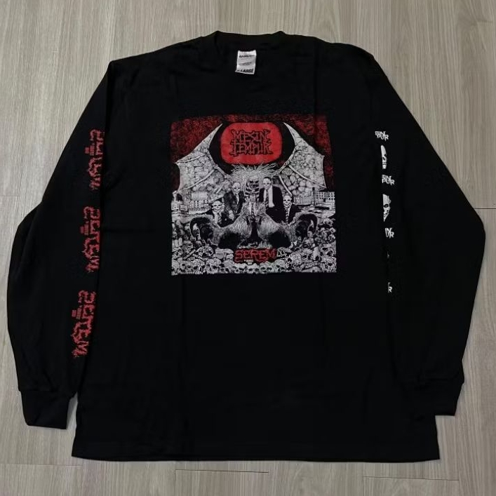 Preloved / Second / Bekas obey T shirt Kaos Mesin Tempur Original Official Metal Rock Hardcore PunkR