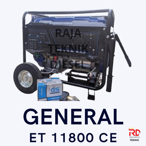 Generator Genset 9000 8500 W ET 11800 CE Watt Electric Start ET11800CE