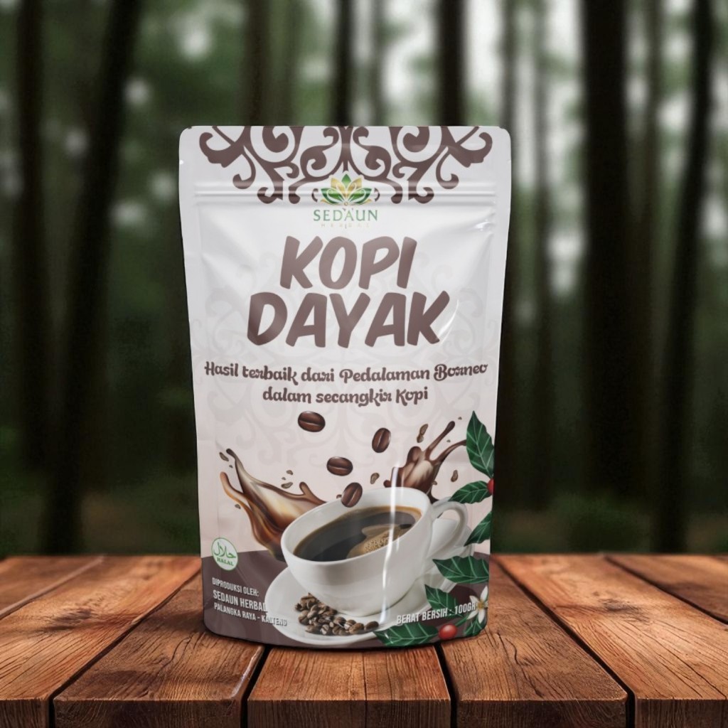 KOPI DAYAK PREMIUM KOPI TUBRUK ASLI MURNI OLEH OLEH KHAS KALIMANTAN